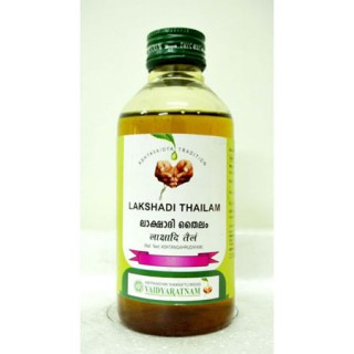 Vaidyaratnam Ayurvedic, Lakshadi Thailam, 200 ml